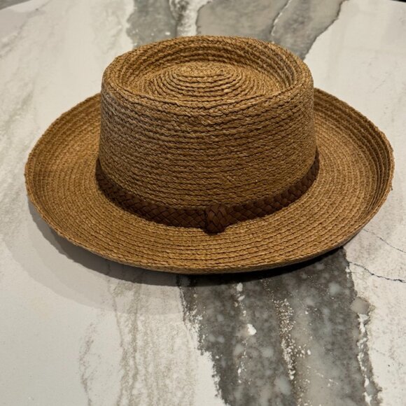 Gigi Pip Luna Straw Gambler Hat main image 7